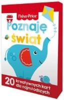 Fisher Price Poznaję świat. Autor: Wiśniewska Anna. SmakLiter.pl Okładka książki Fisher Price Poznaję świat