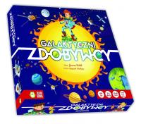 Galaktyczni zdobywcy. Autor: Anna Sobich-Kamińska. SmakLiter.pl Okładka książki Galaktyczni zdobywcy