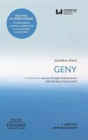 Okładka książki Geny
