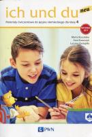 ich und du neu 4 Materiały ćwiczeniowe. Autor: Kozubska Marta, Zastapiło Lucyna. SmakLiter.pl Okładka książki ich und du neu 4 Materiały ćwiczeniowe