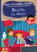 Już czytam. Bracia na medal. Autor: Aniela Cholewińska-Szkolik. SmakLiter.pl Okładka książki Już czytam. Bracia na medal