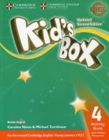 Kids Box 4 Activity Book with Online Resources. Autor: Nixon Caroline, Tomlinson Michael. SmakLiter.pl Okładka książki Kids Box 4 Activity Book with Online Resources