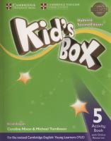 Kids Box 5 Activity Book + Online. Autor: Nixon Caroline, Tomlinson Michael. SmakLiter.pl Okładka książki Kids Box 5 Activity Book + Online