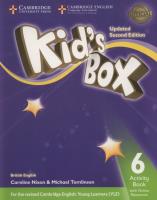 Kids Box 6 Activity Book + Online. Autor: Nixon Caroline, Tomlinson Michael. SmakLiter.pl Okładka książki Kids Box 6 Activity Book + Online