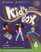 Kids Box 6 Pupil’s Book. Autor: Nixon Caroline, Tomlinson Michael. SmakLiter.pl Okładka książki Kids Box 6 Pupil’s Book