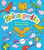 Koloropedia. Autor: Frances Evans. SmakLiter.pl Okładka książki Koloropedia