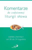 Opakowanie Komentarze do codziennej liturgii słowa