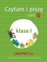 Lokomotywa 1 Czytam i piszę cz.4 w.2017 GWO. Autor: M. Dobrowolska (red.). SmakLiter.pl Okładka książki Lokomotywa 1 Czytam i piszę cz.4 w.2017 GWO
