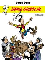 Okładka książki Lucky Luke. T.80. Ziemia obiecana.