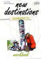 Okładka książki New Destinations Elementary A1 WB MM PUBLICATIONS