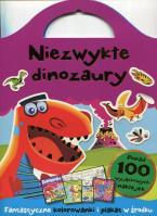 Okładka książki Niezwykłe dinozaury. Fantazyjne kolorowanki