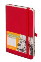 Opakowanie Notes Impresja A6 Kratka Czerwony