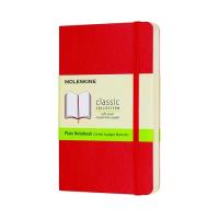 Opakowanie Notes Moleskine P czerwony gładki miękka oprawa 9x14cm