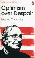 Optimism Over Despair. Autor: Noam Chomsky, Polychroniou C. J.. SmakLiter.pl Okładka książki Optimism Over Despair
