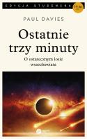 Ostatnie trzy minuty. Autor: Davies Paul. SmakLiter.pl Okładka książki Ostatnie trzy minuty