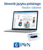 Pendrive - Słownik języka polskiego PWN. Nauka i zabawa.. Autor: Opracowanie zbiorowe. SmakLiter.pl Okładka książki Pendrive - Słownik języka polskiego PWN. Nauka i zabawa.