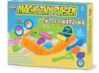 Opakowanie Piasek. Zestaw  świecący piasek owoce i warzywa