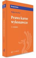Okładka książki Prawo karne wykonawcze