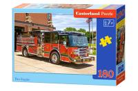 Puzzle 180 Fire Engine. Wydawca: Castorland. SmakLiter.pl Opakowanie Puzzle 180 Fire Engine
