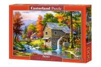 Puzzle Old Sutter’s Mill 500. Wydawca: Castorland. SmakLiter.pl Opakowanie Puzzle Old Sutter’s Mill 500