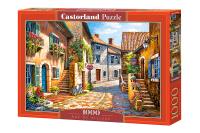 Puzzle Rue De Village 1000. Wydawca: Castorland. SmakLiter.pl Opakowanie Puzzle Rue De Village 1000