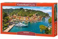 Puzzle View of Portofino 4000. Wydawca: Castorland. SmakLiter.pl Opakowanie Puzzle View of Portofino 4000