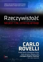 Rzeczywistość nie jest tym czym się wydaje. Autor: Carlo Rovelli. SmakLiter.pl Okładka książki Rzeczywistość nie jest tym czym się wydaje