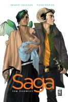 Saga Tom 1. Autor: Vaughan Brian K., Staples Fiona. SmakLiter.pl Okładka książki Saga Tom 1