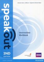 Speakout 2ed Intermediate WB no key PEARSON. Autor: Stephanie Diamond-Bayir. SmakLiter.pl Okładka książki Speakout 2ed Intermediate WB no key PEARSON