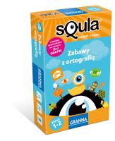 SQULA 1-2 Zabawy z Ortografią. Wydawca: Granna. SmakLiter.pl Opakowanie SQULA 1-2 Zabawy z Ortografią