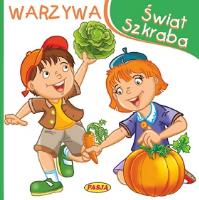 Świat szkraba Warzywa. Autor: Ernest Błędowski. SmakLiter.pl Okładka książki Świat szkraba Warzywa