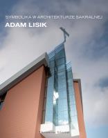 Symbolika w architekturze sakralnej. Autor: Lisik Adam. SmakLiter.pl Okładka książki Symbolika w architekturze sakralnej