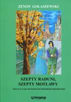 Szepty Raduni szepty Motławy. Autor: Gołaszewski Zenon. SmakLiter.pl Okładka książki Szepty Raduni szepty Motławy