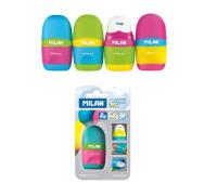 Opakowanie Temperówko - gumka Milan Capsula mix