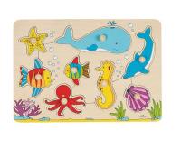 Opakowanie Układanka z uchwytami podwodny świat