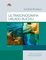 Ultrasonografia układu ruchu. Autor: McNally E.G.. SmakLiter.pl Okładka książki Ultrasonografia układu ruchu