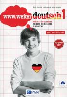 www.weiter deutsch 1 Materiały ćwiczeniowe 7. Autor: Kozubska Marta, Zastąpiło Lucyna. SmakLiter.pl Okładka książki www.weiter deutsch 1 Materiały ćwiczeniowe 7