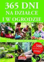 Okładka książki 365 dni na działce i w ogrodzie