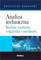 Analiza techniczna. Autor: Krzysztof Borowski. SmakLiter.pl Okładka książki Analiza techniczna