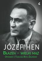 Błazen - wielki mąż. Autor: Józef Hen. SmakLiter.pl Okładka książki Błazen - wielki mąż