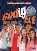 Codigo ELE 2 podręcznik. Autor: Maria Angeles Palomino. SmakLiter.pl Okładka książki Codigo ELE 2 podręcznik
