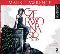 Czerwona siostra - CD. Autor: Lawrence Mark. SmakLiter.pl Okładka książki Czerwona siostra - CD