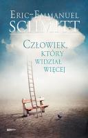 Człowiek który widział więcej. Autor: Eric-Emmanuel Schmitt. SmakLiter.pl Okładka książki Człowiek który widział więcej