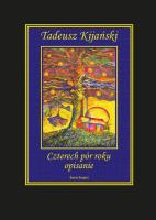Czterech pór roku opisanie. Autor: Kijański Tadeusz. SmakLiter.pl Okładka książki Czterech pór roku opisanie