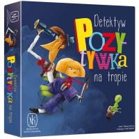 Detektyw Pozytywka na tropie. Autor: Knizia Reiner. SmakLiter.pl Okładka książki Detektyw Pozytywka na tropie