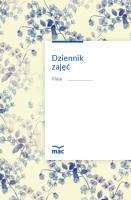 Okładka książki Dziennik zajęć 2017
