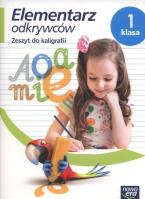 Okładka książki Elementarz odkrywców. Kaligrafia 1 NE
