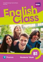 English Class B1 Podręcznik. Autor: Barraclough Carolyn, Suzanne Gaynor, Tkacz Arek. SmakLiter.pl Okładka książki English Class B1 Podręcznik