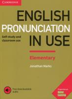 English Pronunciation in Use Elementary Experience with downloadable audio. Autor: Marks Jonathan. SmakLiter.pl Okładka książki English Pronunciation in Use Elementary Experience with downloadable audio