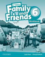 Family and Friends 2E 6 WB OXFORD. Autor: Tamzin Thompson. SmakLiter.pl Okładka książki Family and Friends 2E 6 WB OXFORD